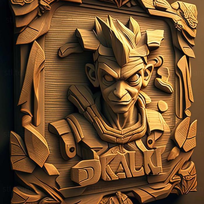 3D model The Jak and Daxter Collection game (STL)